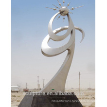 Modern Large Arts Abstract Stainless steel304 Sculpture for Outdoor decoration